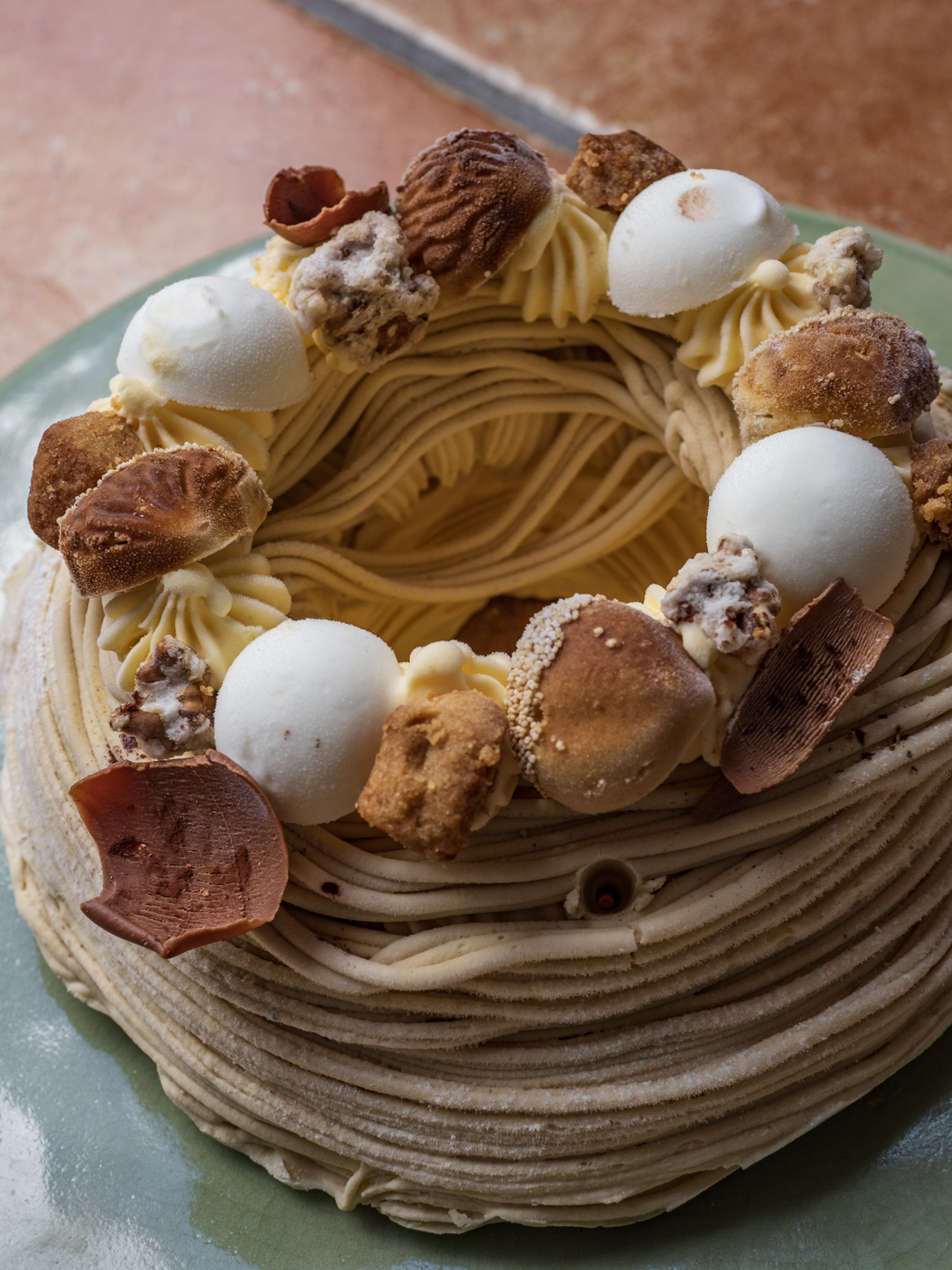 モンブランアイスケーキ